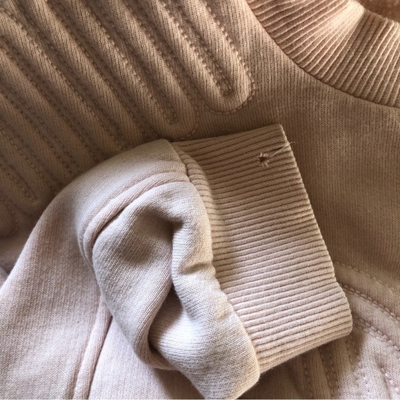 IVY PARK by Beyoncé 04 Corded Sweatshirt Blush Pink XS - Picture 10 of 10